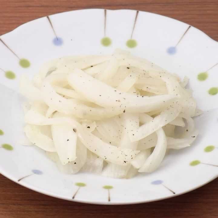 玉ねぎの塩こしょう炒め