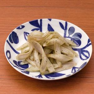 「ごぼうの塩こしょう炒め」のレシピ動画