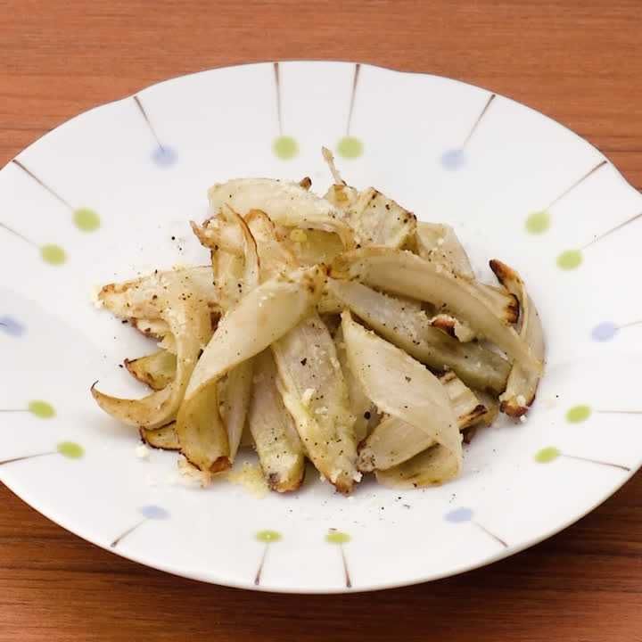 ごぼうのチーズ炒め