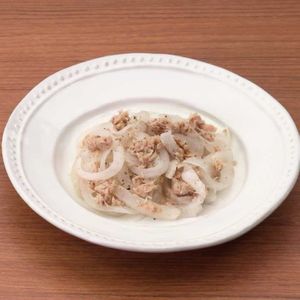 玉ねぎとツナの塩炒め