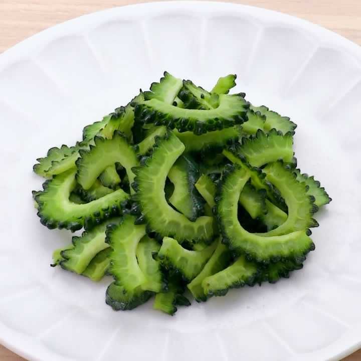 ゴーヤーの塩こしょう炒め