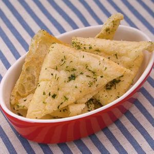 「油揚げのり塩チップス」のレシピ動画