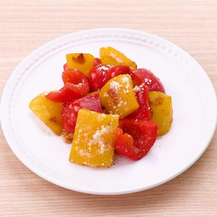 パプリカのチーズ炒め