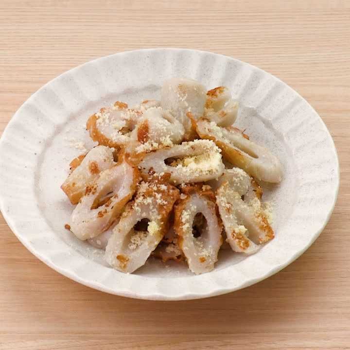 ちくわのチーズ炒め