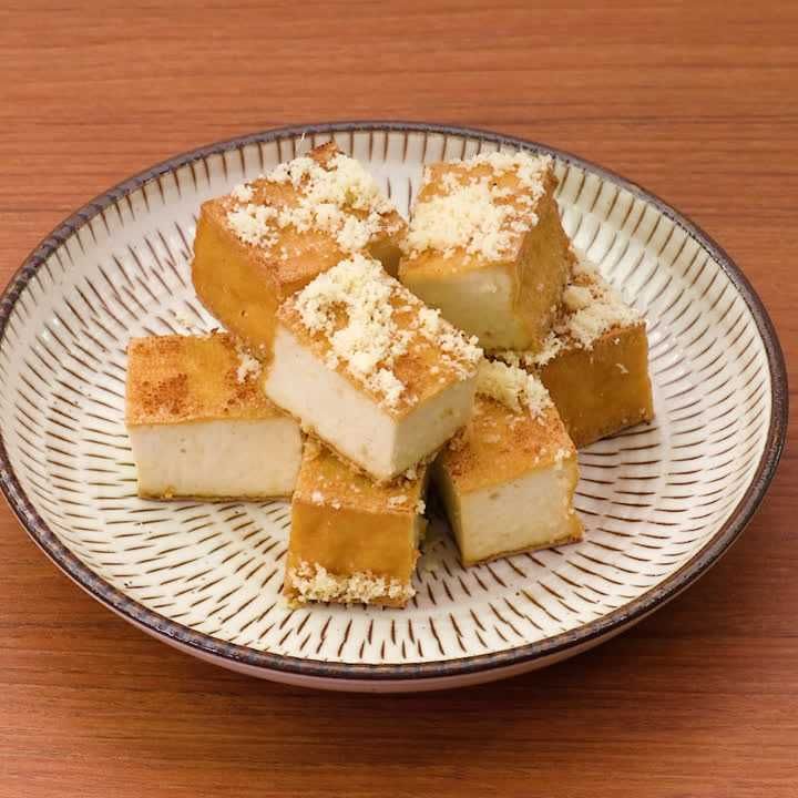 厚揚げのチーズ炒め