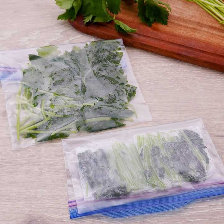 三つ葉の冷凍保存方法