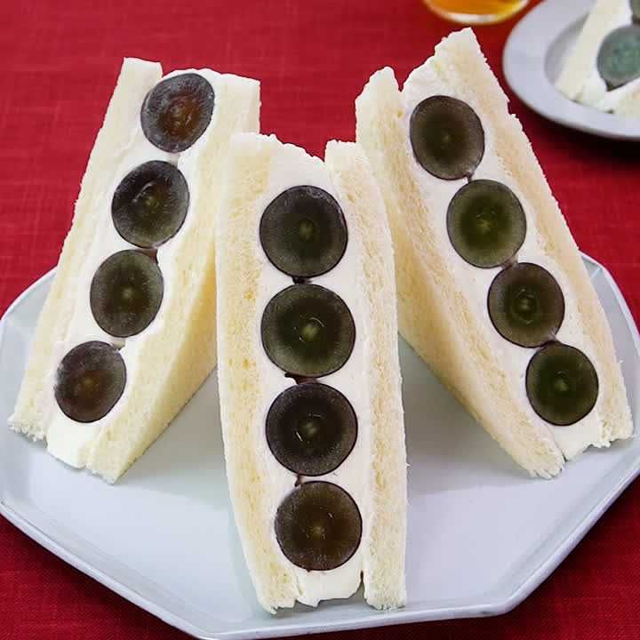 ぶどうサンドイッチ
