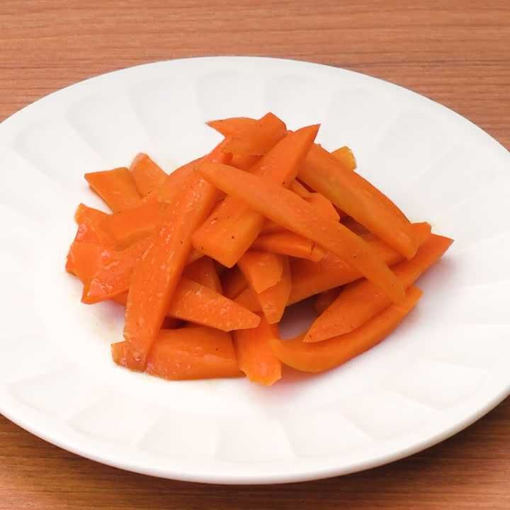 にんじんのポン酢炒め