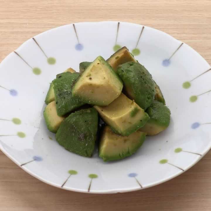 アボカドのポン酢炒め