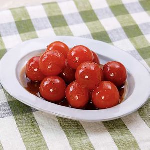 ミニトマトのポン酢炒め