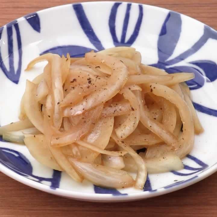 玉ねぎのポン酢炒め