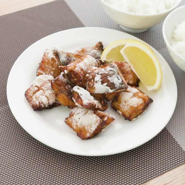 アジの竜田揚げ