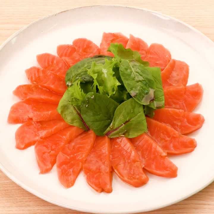 サーモンのカルパッチョ(中華風味)