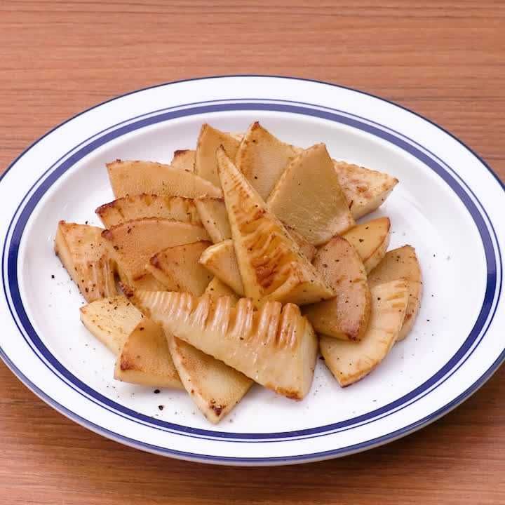 たけのこのポン酢炒め