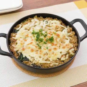 「スキレットカレードリア」のレシピ動画