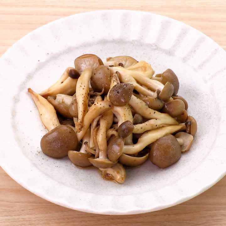 しめじのポン酢炒め