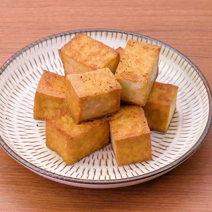 厚揚げのポン酢炒め