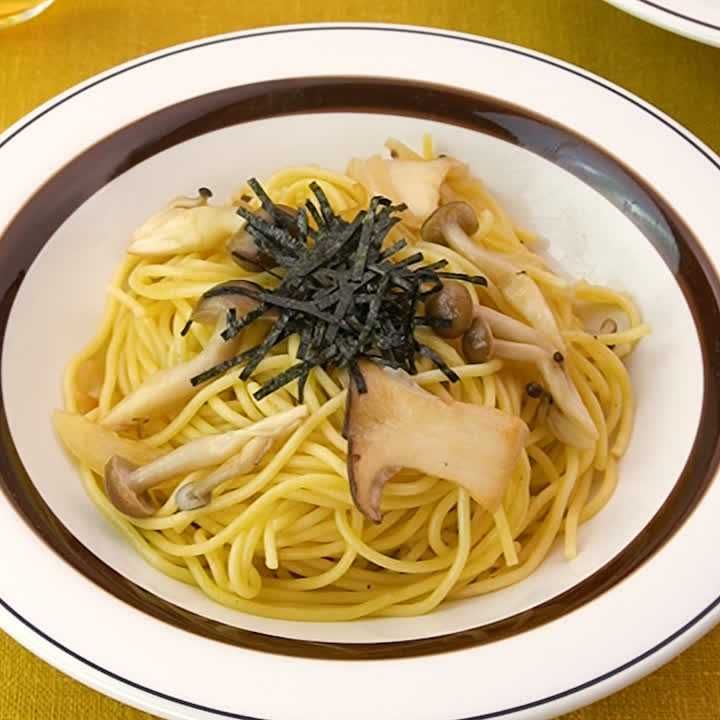 きのこの和風パスタ