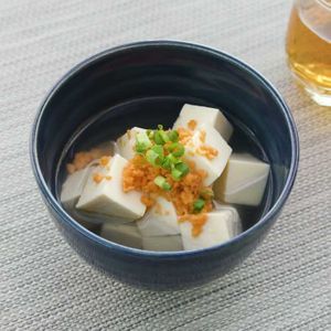 「豆腐お茶漬け」のレシピ動画