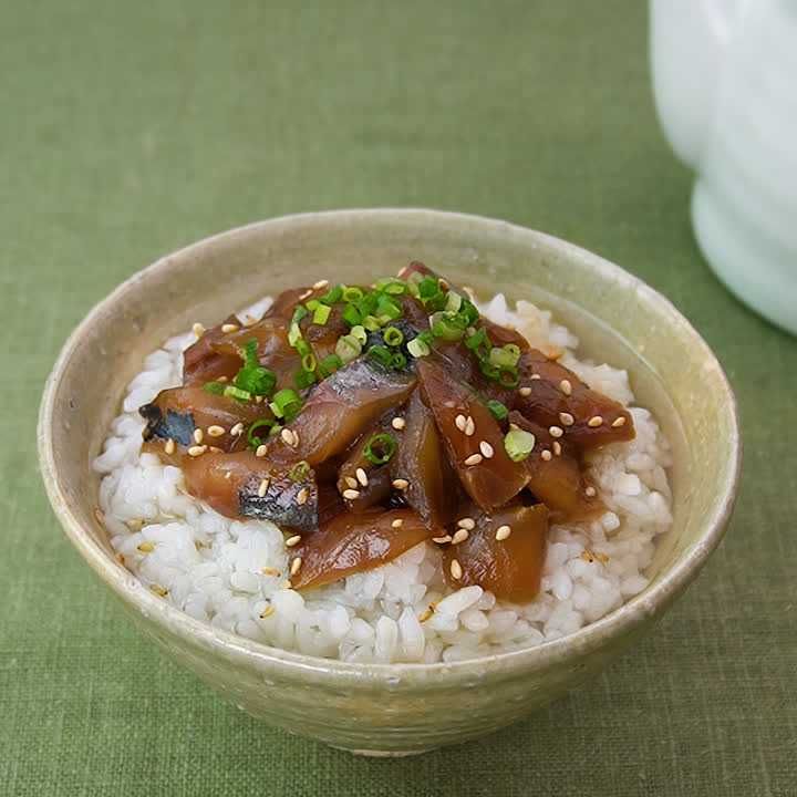 アジのだし茶漬け