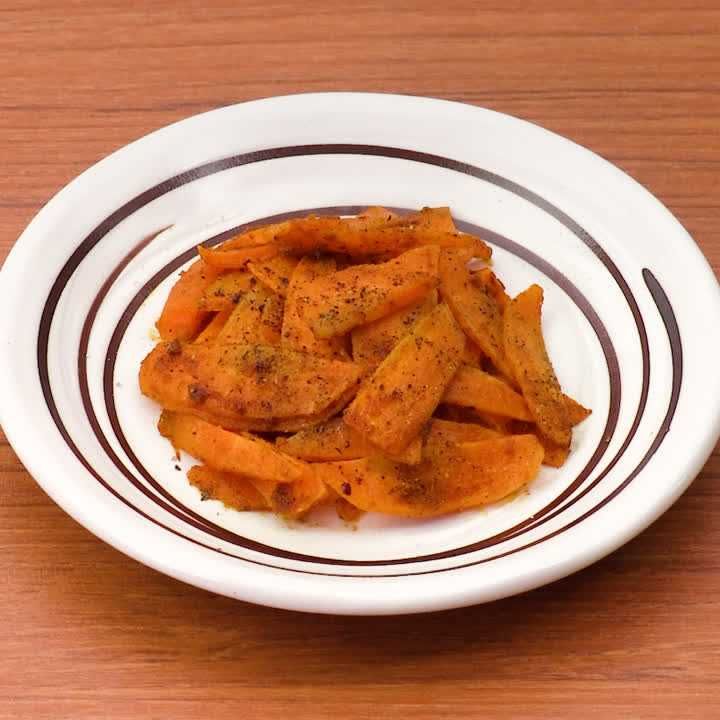 にんじんのカレー炒め