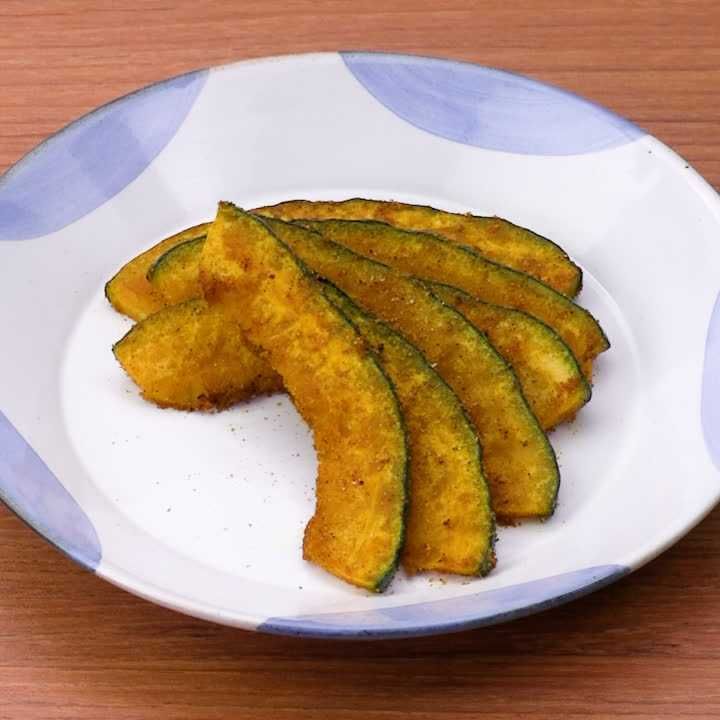 かぼちゃのカレー炒め