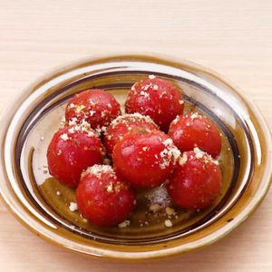 ミニトマトのカレーチーズ炒め