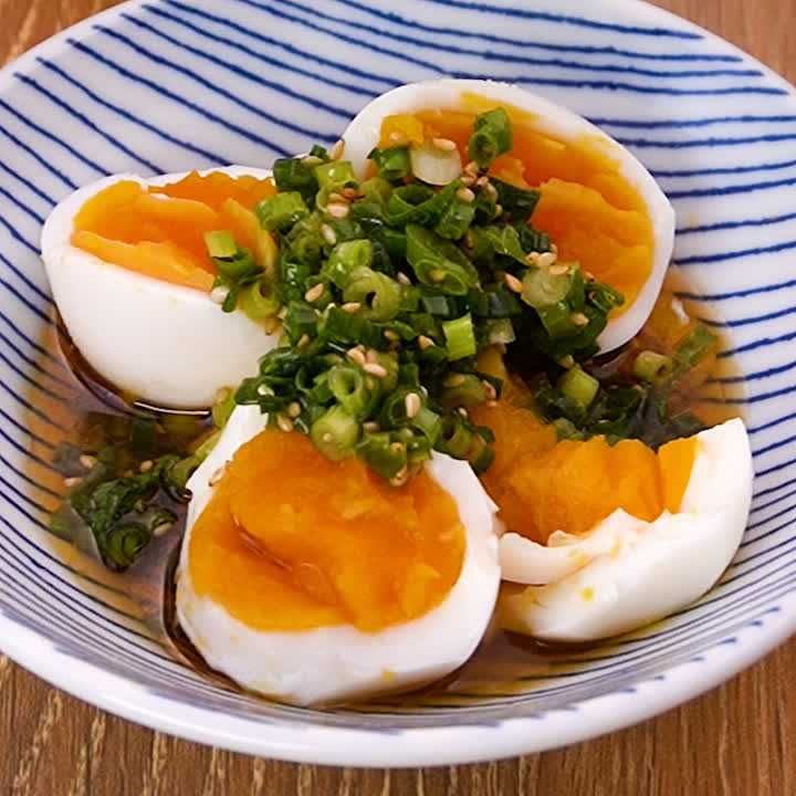 すぐできる ねぎだれ卵のレシピ動画 作り方 Delish Kitchen