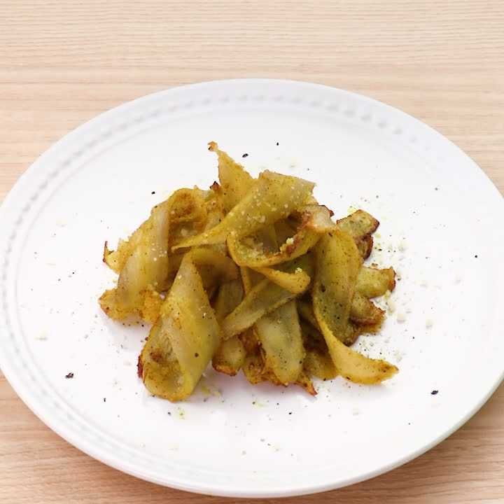 ごぼうのカレーチーズ炒め