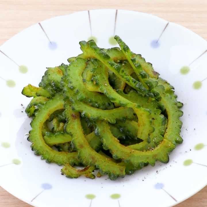ゴーヤーのカレー炒め