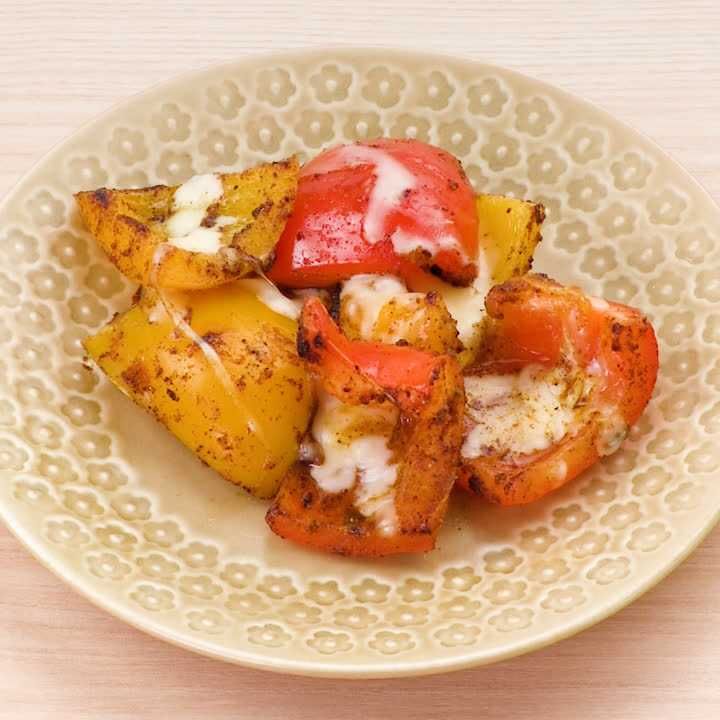 パプリカのカレーチーズソテー