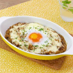 「キーマカレードリア」のレシピ動画