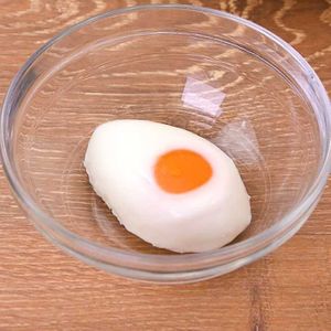 レンジで作る半熟卵