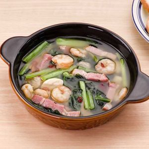 「小松菜の具沢山アヒージョ」のレシピ動画