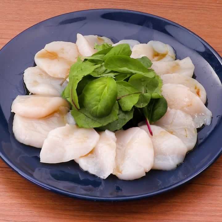 ホタテのカルパッチョ(中華風味)