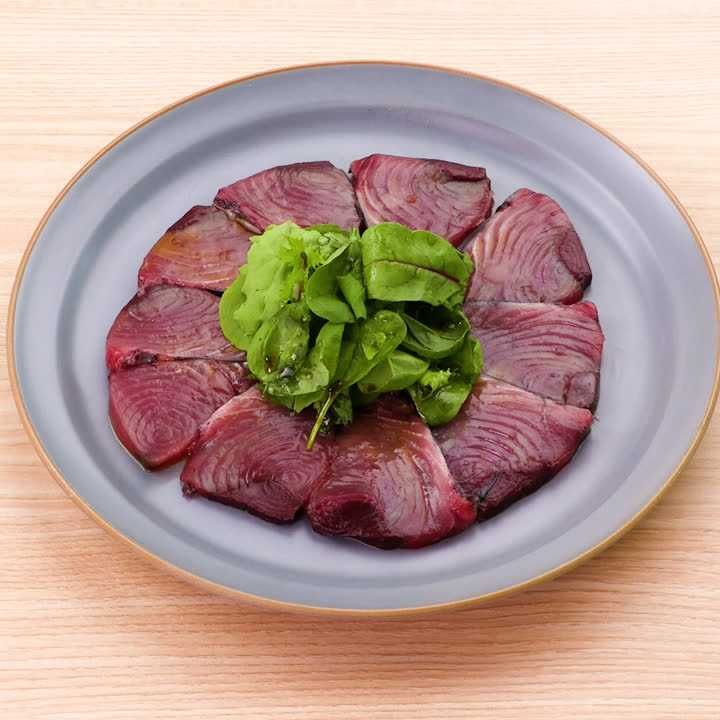 カツオのカルパッチョ(中華風味)