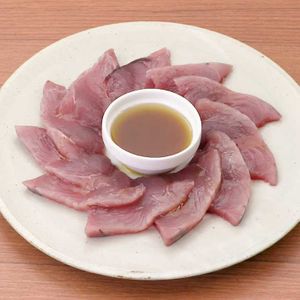カツオのカルパッチョ (青じそ風味)