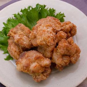 鶏もも肉の旨塩唐揚げ