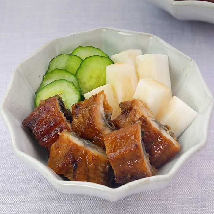 うざくの長芋添え