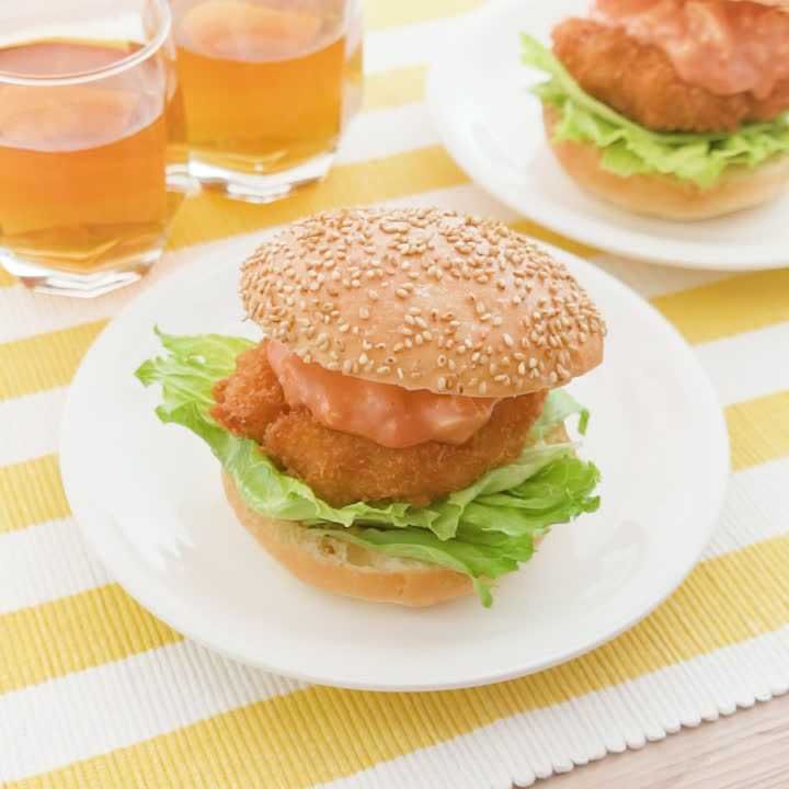 エビカツバーガー