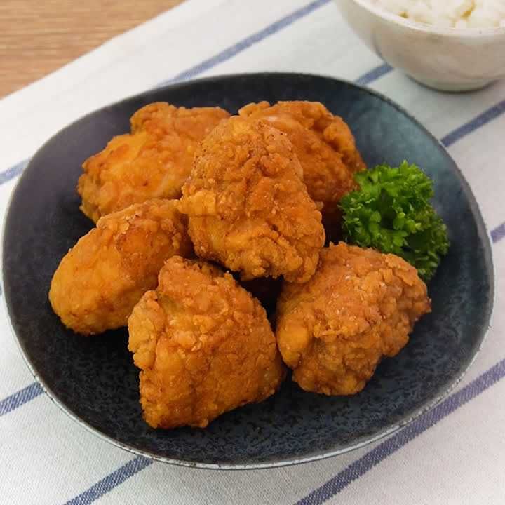 鶏むね肉のしょうゆ唐揚げ