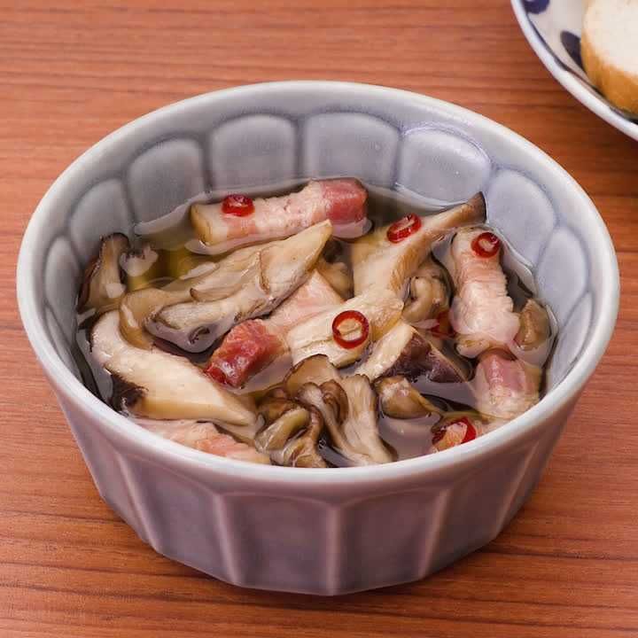 エリンギと舞茸のアヒージョ