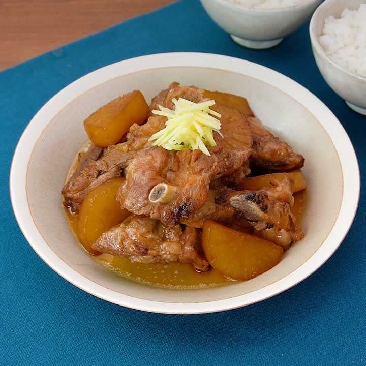 スペアリブのコク旨煮