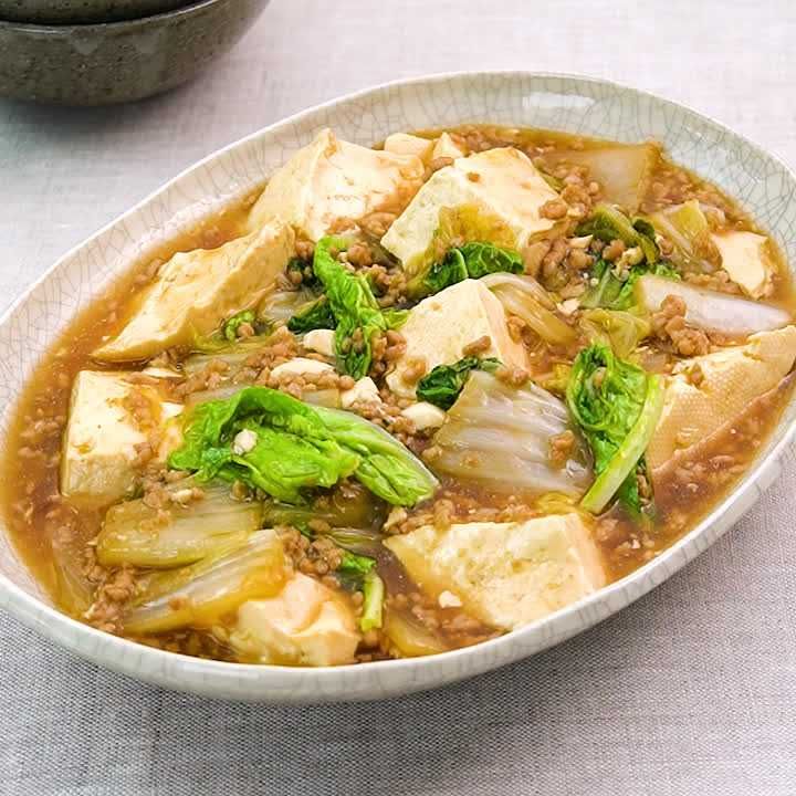 白菜と豆腐！あったら作りたいおすすめレシピ19選