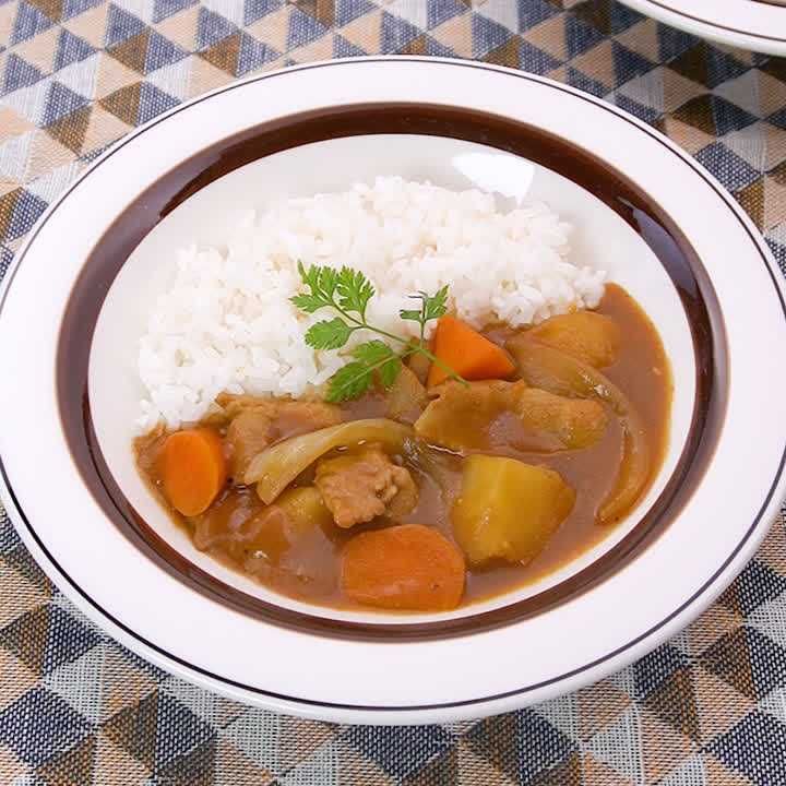 豚バラ肉のポークカレー