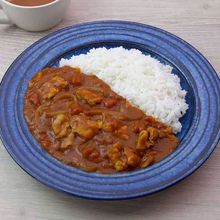 豚ロース肉のトマトカレー