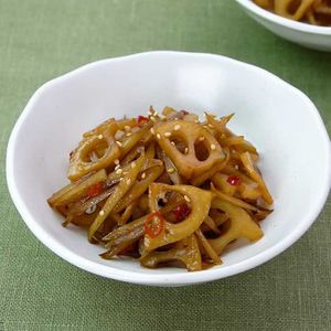 「ごぼうとれんこんのきんぴら」のレシピ動画