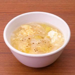 「白菜と玉ねぎの中華卵スープ」のレシピ動画