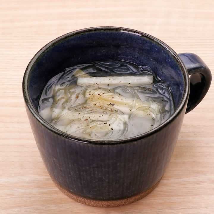 たけのこの春雨スープ