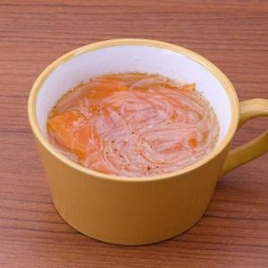 にんじんの春雨スープ